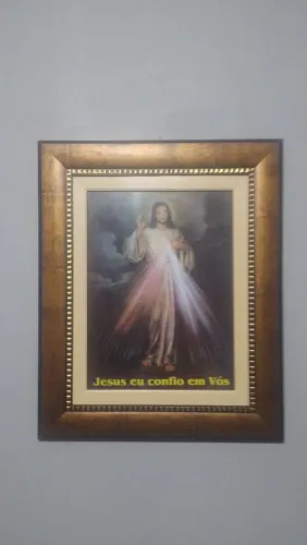 Quadro de Jesus Misericordioso  (Grande)