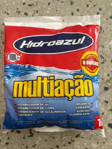 Cloro Multiação Hidroazul - Pacote 1Kg