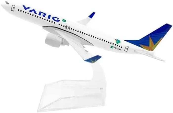 Avião Miniatura Avião Boeing B737 Varig - NOVO!!