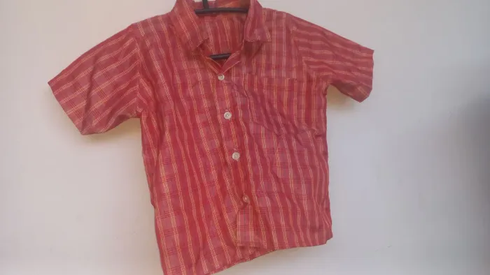 Camisa xadrez infantil