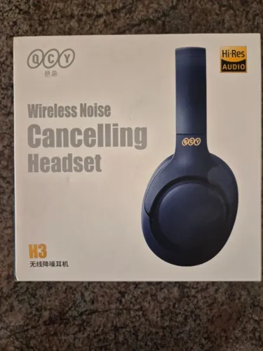Headset Fone QCY H3 ANC Bluetooth 5.3 Azul (Sky Blue)