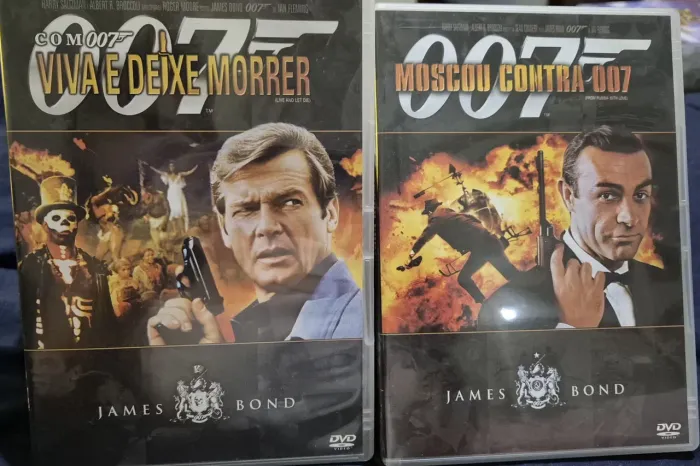 007 2 DVDs e antes de partir( leia com atenção)