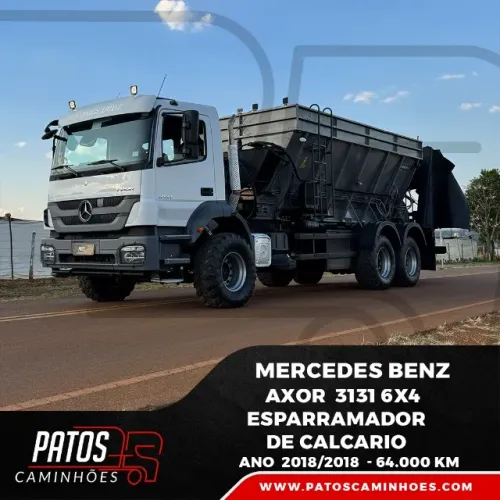 Mercedes Benz Axor 3131 6x4 18/18 Esparramador de Calcario