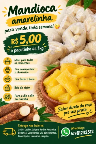 Mandioca Amarelinha