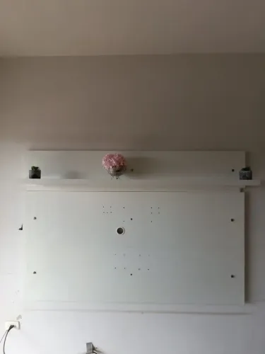 Rack com painel 