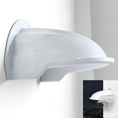 Protetor Para Câmera De Segurança Bullet Dome Wi Fi 360 Cftv Branco