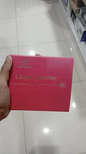 Laser pointer da kapbom da cor verde, a pilha