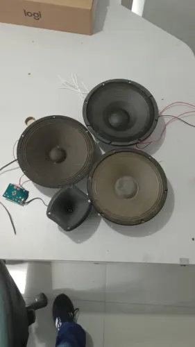 Lote de Alto-falantes e Driver - Oportunidade para Projetos