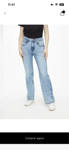 Calça Wide Leg Damyller