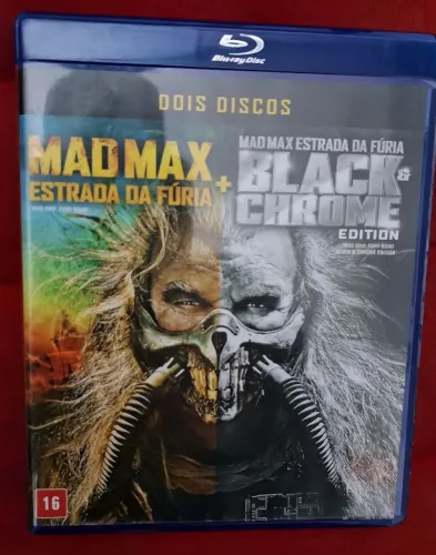 Blu-ray Duplo Mad Max Estrada da Furia Chrome Edition
