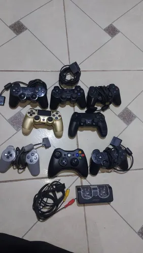 Lote de controle ps4 ps2