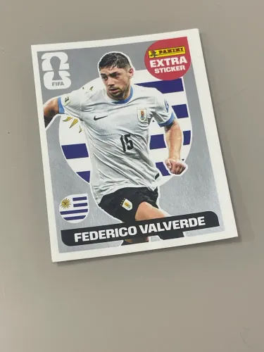 Figurinha legend Federico Valverde Prata