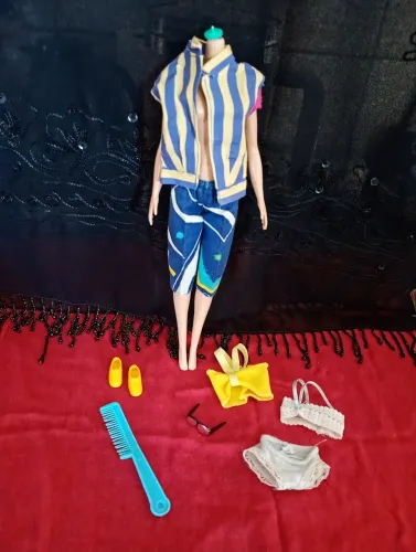Kit Barbie Erica cor do verão +lingerie