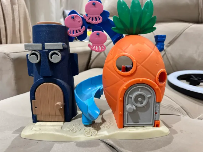 Cenário  bob esponja Imaginext 