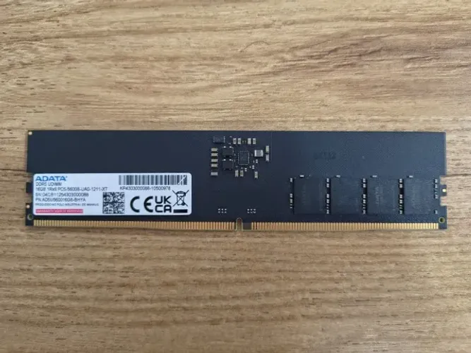 Memória 16gb DDR5 adata 5600MHz C46 PC Desktop
