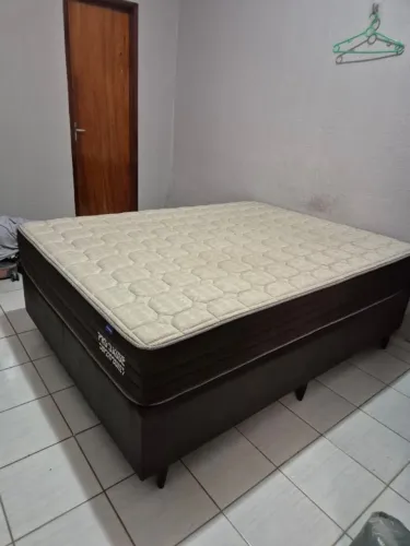 Colchão Casal Ortobom PRÓ-SAÚDE SUPERPOCKET + BASE 