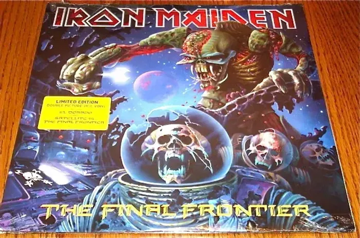 LP Iron Maiden Final Frontier Picture Disc