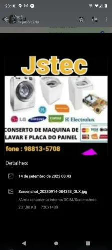 serviços de máquina de lavar roupa 