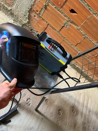 Máquina de solda Deko zera +capacete