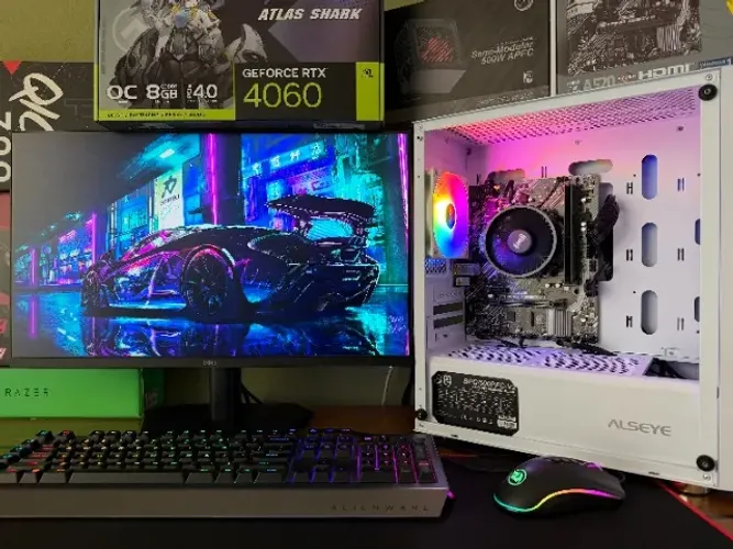 PC-Gamer Ryzen 5-3400G A520M 8gb SSD-256gb AMD Vega Integrada
