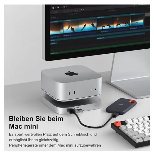 HUB USB 4 para MAC MINI M4 40GBPS