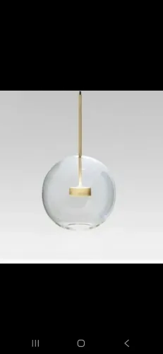 Pendente vetri 2 globos cristal