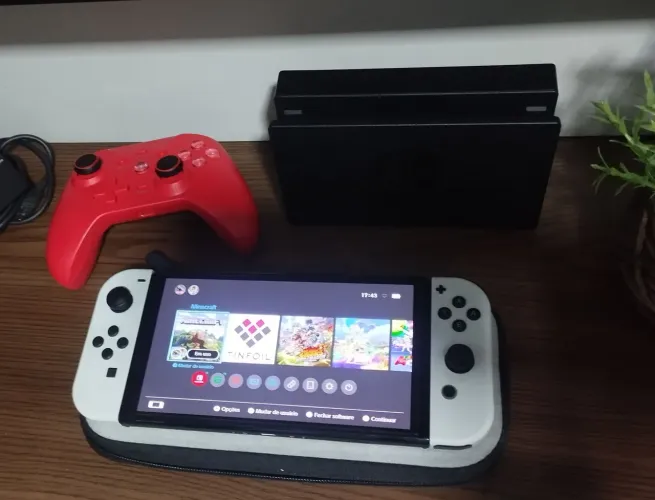 Switch OLED destravado!