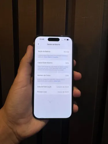 IPHONE 15 em ótimo estado