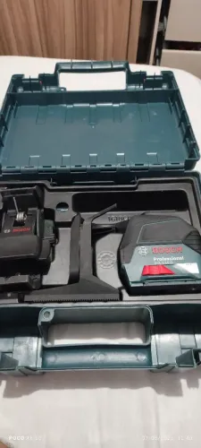 Nível a laser Bosch linhas verde