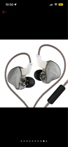 Fone de ouvido retorno de palco pro KZ EDC PRO