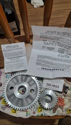 Engrenagens de comando iskenderian Opala Caravan