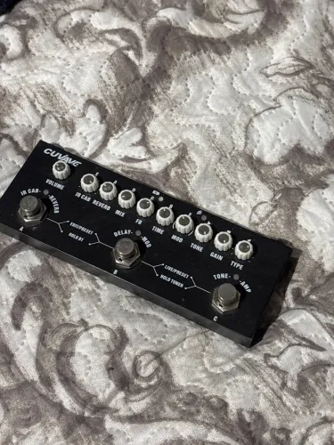 Pedaleira de guitarra cuvave mvave