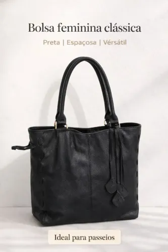 Bolsa 100% Couro