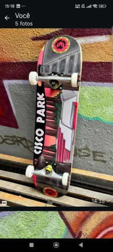 Skate Profissional Uso de apenas 1 mês, pronto pra vc! Da Rema