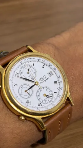 Relógio Seiko Chrono Vintage