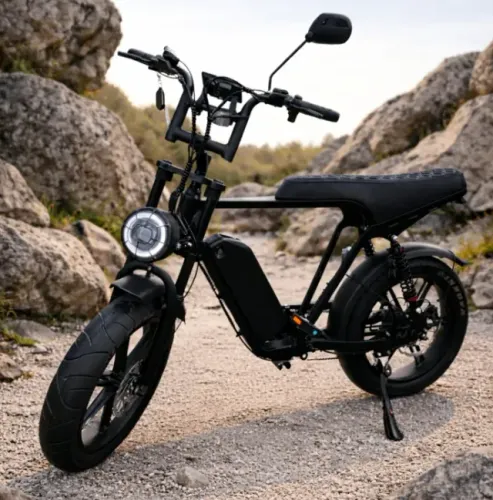 Bicicleta Elétrica V10 Max 2026 1000w Potente 32km/h Caramelo Bicicleta Elétrica V10