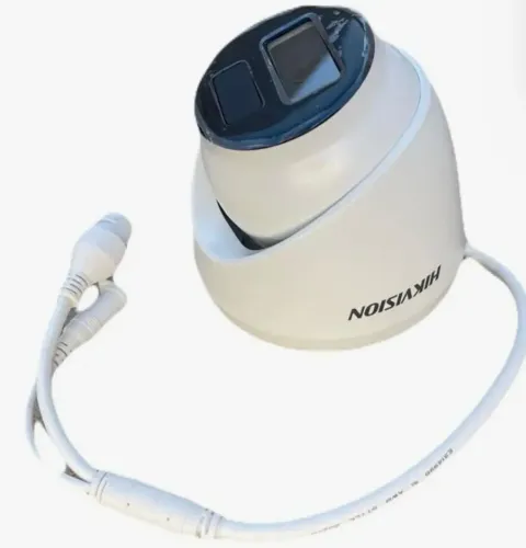 Câmera Dome Hikvision DS-2CD1321G0-I(2.8MM) Ip Poe 2mp 20m Cor Branco