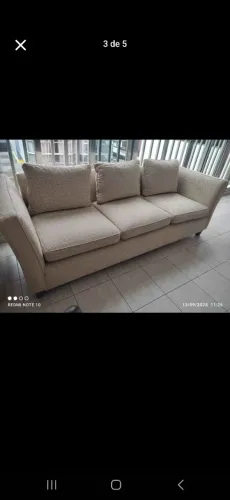 Vendo Sofá de 3 lugares