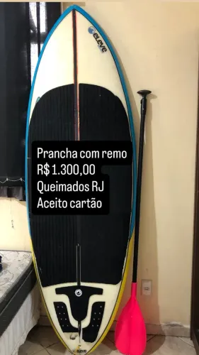 Prancha Surf com remo Queimados