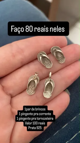Conjunto de prata 925