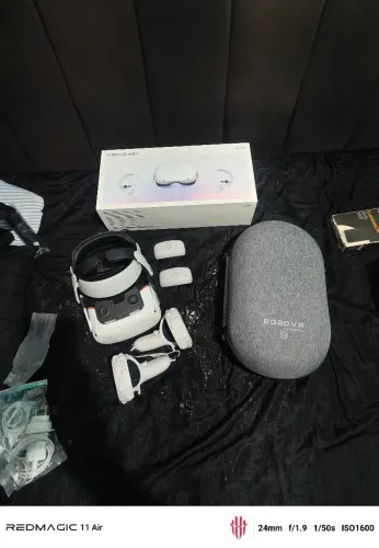 Meta Quest 2 128 GB+ BOBOVR-M2 Pro+ Case Bobo VR+ Protetores!