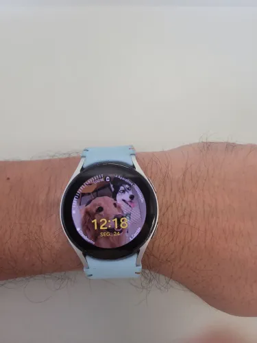 Smartwatch - Samsung Galaxy Watch FE 40mm - Wear OS Original, Seminovo