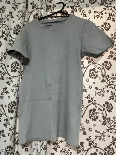 Camisa feminina canelada
