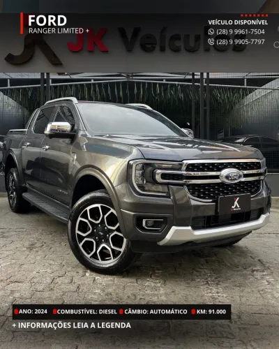 Ford Ranger Limited+ 3.0 V6 4X4 CD TB DIE AUT 2024