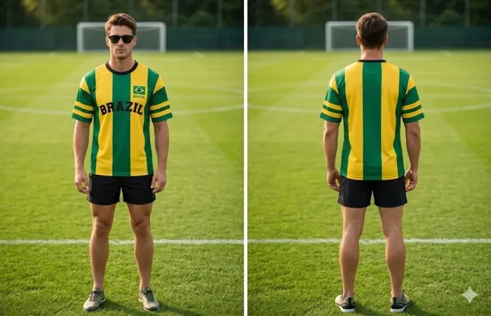 Camisas do Brasil unissex venha torcer pelo Brasil em grande estilo 