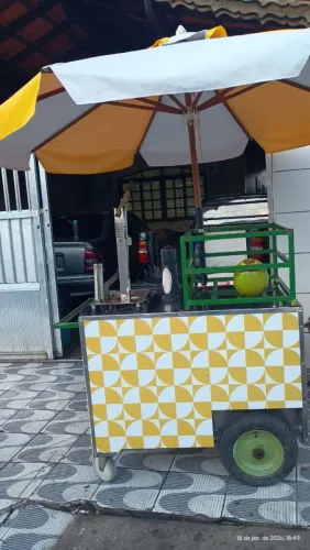 Carrinho de coco