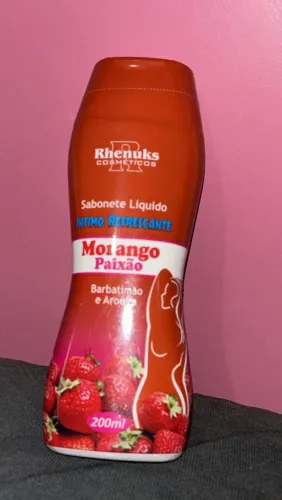 Sabonete líquido íntimo de morango ?