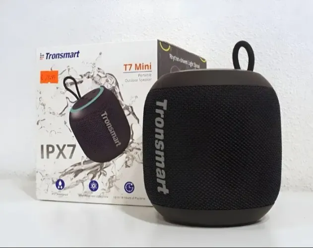 Caixa de som tronsmart T7 mini 15w semi nova, pouco uso