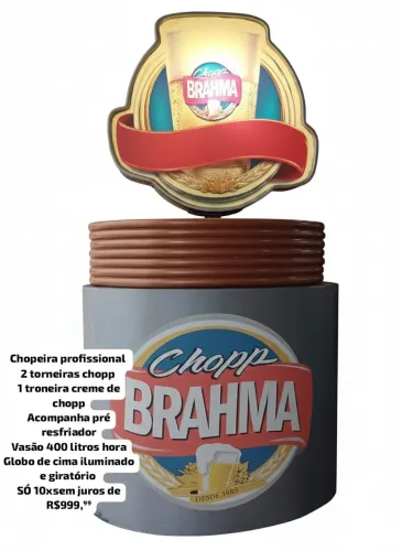 Chopeira elétrica alta vasão