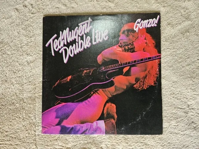  Vinil Ted Nugent - Double Live Gonzo! (Importado USA, 1978)